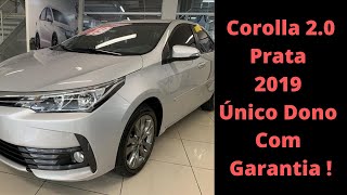 Corolla XEi 2019 Preço  e detalhes deste Carro Seminovo a venda TOYOTA COROLLA 2019 PREÇO [upl. by Barnebas]