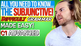 THE SUBJUNCTIVE All you NEED to KNOW  English Grammar for C1 Advanced CAE [upl. by Ayn]