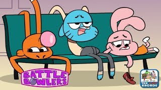 The Amazing World of Gumball Battle Bowlers  Bowling Pins Come to Life Cartoon Network Games [upl. by Irolam]