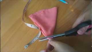 How to make doll outfit 20 High Low Skirt [upl. by Rubliw]