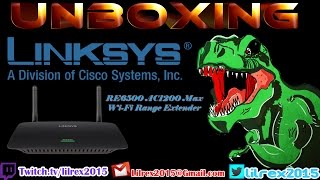 LINKSYS RE6500 AC1200 Max Wifi Range Extender Unboxing [upl. by Aniroz]