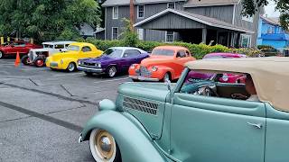 Dreamy classic car show upstate New York Lake George Adirondack Nationals throwback vlog Samspace81 [upl. by Etnoved7]