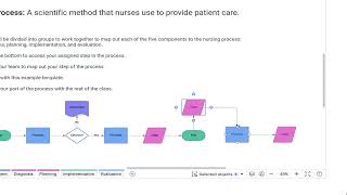 How to collaborate with Lucidchart in Canvas Student Video [upl. by Anitsirhc]