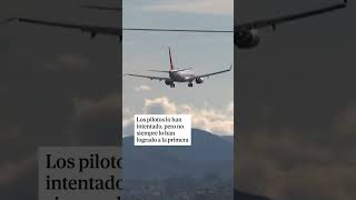 Complicados aterrizajes en el aeropuerto de bilbao avion aeropuerto [upl. by Ecadnarb317]