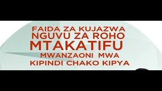 MWL C MWAKASEGE FAIDA ZA KUJAZWA NGUVU ZA ROHO MTAKATIFU MWANZONI MWA KIPINDI CHAKO KIPYA [upl. by Ainar]