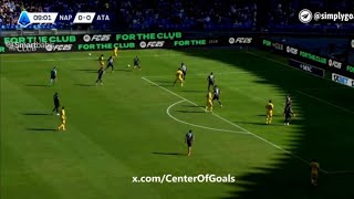 Ademola Lookman Goal Napoli Vs Atalanta 01 All Goals Analysis amp Extended Highlights [upl. by Eeclehc]