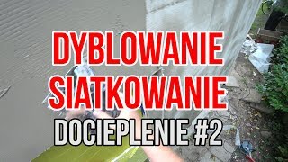 Obróbka okna kołkowanie siatkowanie  Docieplenie 2 [upl. by Esilanna]