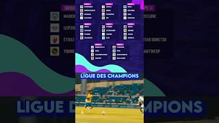 Tirage au sort de la Ligue des Champions 20232024  football shorts [upl. by Kassab]