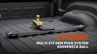 CURT MultiFit OEM Puck System Gooseneck Ball [upl. by Ennaxxor]