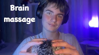 ASMR  15 minuten de fluffy mic cover masseren💆‍♂️ no talking [upl. by Littlejohn]