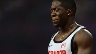 Canada Disqualified In 4x100m Relay London 2012 [upl. by Attenev]