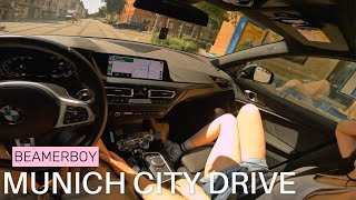 Driving POV in Munich  Couple Roadtrip [upl. by Charmine]