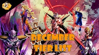 December Sparking Tier List Dragon Ball Legends DB DBL [upl. by Adelaida]