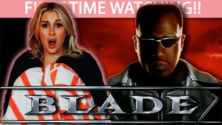 BLADE 1998  FIRST TIME WATCHING  MOVIE REACTION [upl. by Payson]