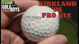 Kirkland vs ProV1X Golf Ball Test [upl. by Acirahs920]