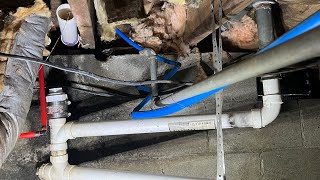 Kitchen Sink Drain Leak Repair [upl. by Auqinimod]