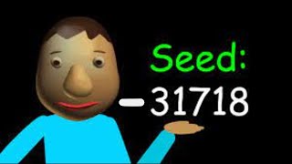 Baldis Basics Plus Seed 31718 Corrected Number [upl. by Madalyn]