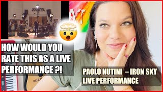 Singer reacts to Paolo Nutini Iron Sky Live  Reaction  MUSIC REACTION VIDEOS [upl. by Dulcea]