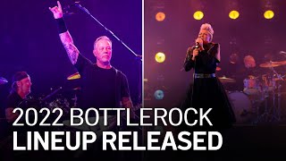 Metallica Pink to Headline BottleRock Napa Valley Music Festival [upl. by Koziel]