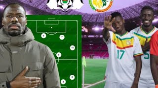 Burkina Faso vs Sénégal le onze probable des lions 🇸🇳 [upl. by Lucais]