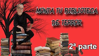 Consigue una buena biblioteca 📚de terror Parte 2 🦇 [upl. by Eniamerej]