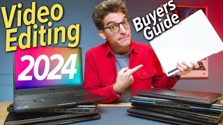 Best Video Editing Laptops in 2024  Video Editing Laptop Buyers Guide [upl. by Shayla]