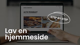 Guide Lav din egen hjemmeside  Step by step  Dandomain [upl. by Clapper]