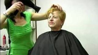 Choppy Hairstyles with Volume  How to Blow Dry a Choppy Hairstyle [upl. by Kling]