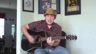 Jason Aldean  Dirt Road Anthem An acoustic cover by Aaron Smith [upl. by Valda]