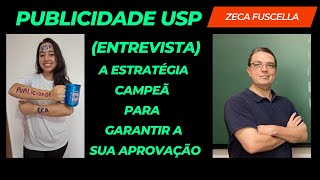 Aprovada em Publicidade USP  ECA  Entrevista com Julia Roschel [upl. by Alita844]