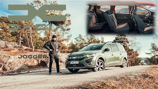 Dacia Jogger hybrid REVIEWED  The most sensible car this year [upl. by Annahsad]