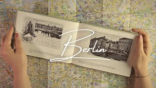 ASMR Berlin 🐻 Map Tracing and Nostalgic Photobook Flipping soft spoken [upl. by Naitsirc]