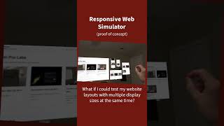 Responsive Simulator proof of concept [upl. by Nerrual]