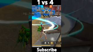 1vs4 like and subscribe please [upl. by Ayrolg]