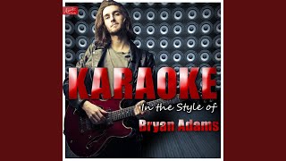 Cuts Like a Knife In the Style of Bryan Adams Karaoke Version [upl. by Dinan792]