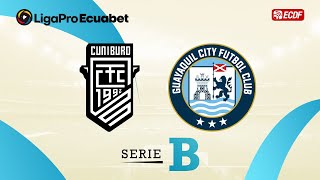 CUNIBURO VS GUAYAQUIL CITY  LIGAPRO ECUABET 2024 [upl. by Vena]