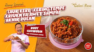 RUDY CHOIRUDIN  LAUK KERE  KERING TEMPE  SAMBAL KERING TEMPE [upl. by Okechuku]