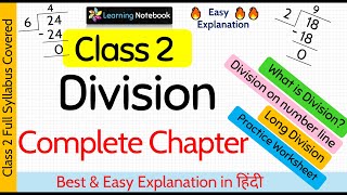 Class 2 Maths Division [upl. by Ydnar]