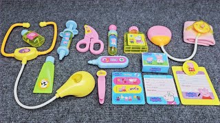 PEPPA Pig Doctor Set Satisfying with unboxing Compilation Toys ASMR [upl. by Anitnatsnok]