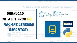 How to Download Dataset from UCI ML Repository  New Update [upl. by Theodosia]