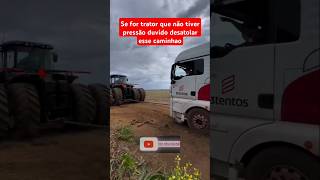 AÍ TEM PRESSÃO DEMAIS CAMINHÃO ATOLOU ATÉ O EIXO automobile shortvideo caminhoneiro agro top [upl. by Mcnelly]