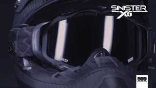 Sinister X5 Snowmobile Goggle by 509 [upl. by Geraint]