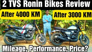 TVS Ronin 225 CC Special Edition And Ronin Top Model Bike Review After 5 Month [upl. by Rekab816]