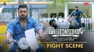 ആരെ തല്ലി ജയിക്കുന്നുവോ അവനാണ് ഹീറോ  Mikhael Movie Mass Fight Scene  Nivin Pauly  Babu Antony [upl. by Ardnod]