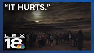 Tour of Great Saltpetre cave highlights threats to caves preservation efforts [upl. by Ynoep308]