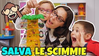 SALVA LE SCIMMIE CHALLENGE Sfida Famiglia GBR [upl. by Newberry]