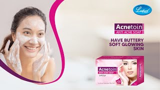 Acnetoin Anti Acne Soap Enriched With Tea Tree Oil amp Vitamin E For Brighter Skin 75g [upl. by Neeka]