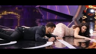 Salman Khan and Nora Fatehi Craziest Garmi Dance step Together on a Show for Chhor Denge Promotion [upl. by Ambler]