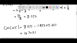 Joint probability distribution x 1 1 2 4 y 3 4 5 6 fxyxy 18 14 12 18 Determine the followin… [upl. by Alleul]