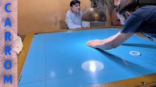 Carrom Battle Between Top Players tussle trending boardgames viralvideo 4k [upl. by Brenan]